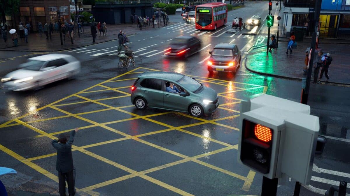 Driving Law Change: The new 2026 "Yellow Box" rule that could cost you 3 points on your licence.