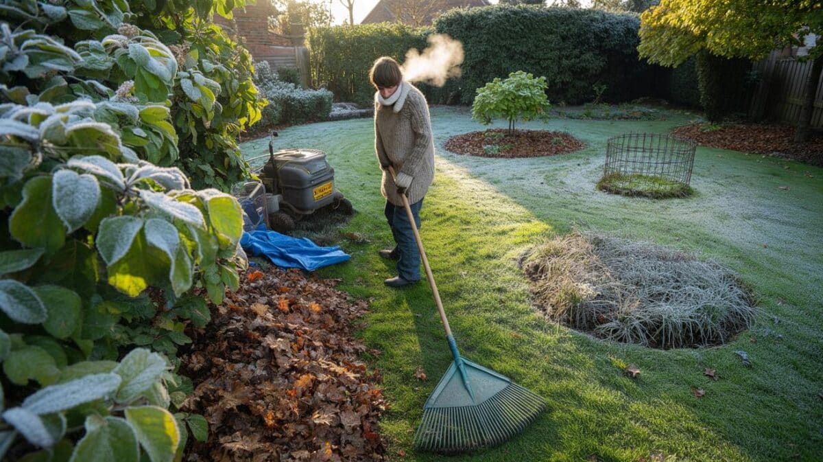 Garden Warning: Why you must remove "dead leaves" from your lawn before Friday's frost.