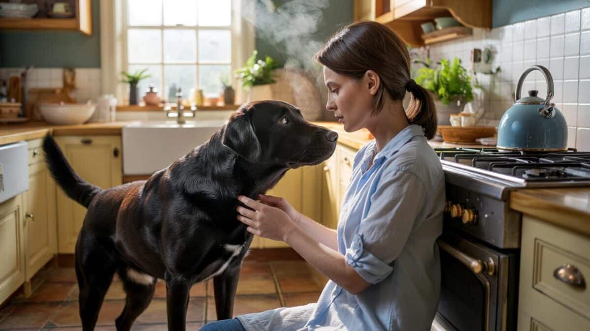 "My dog saved my life" — The subtle sign of illness a Labrador detected in his owner.