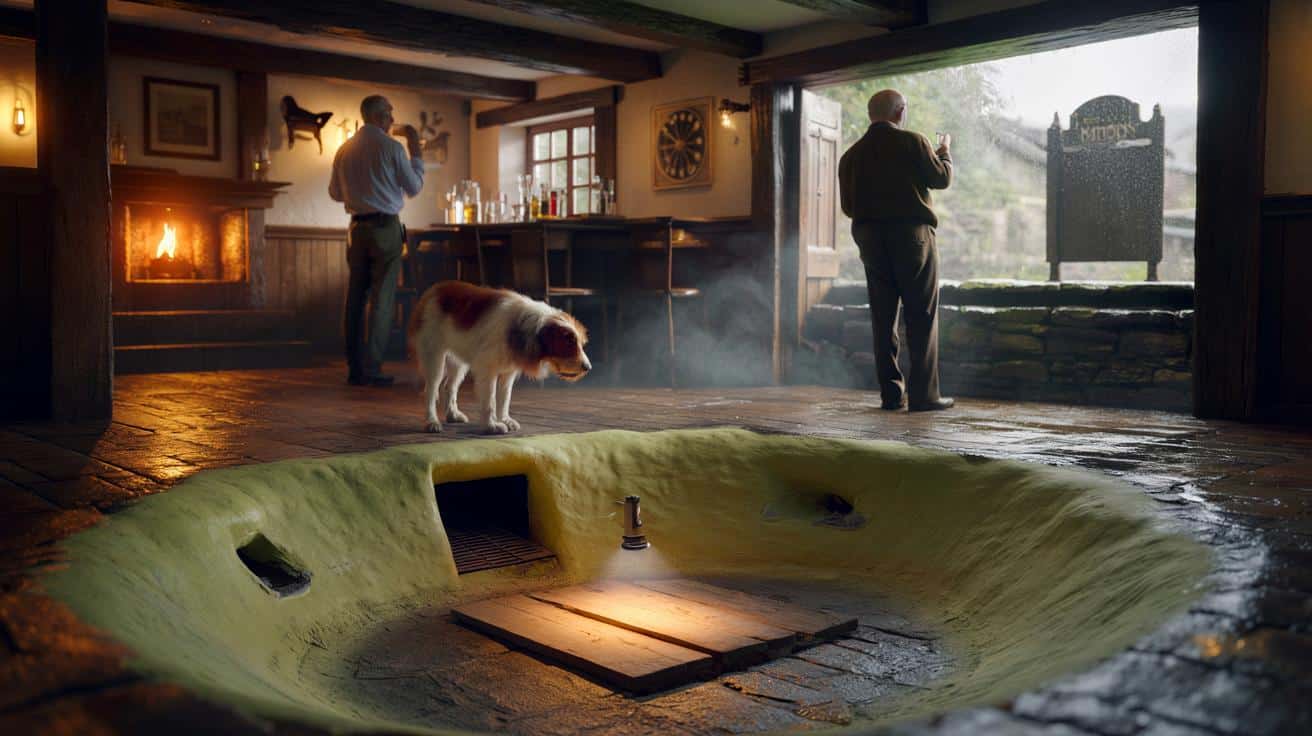 Mystery in Devon: The "secret" underground tunnel found beneath a local pub.