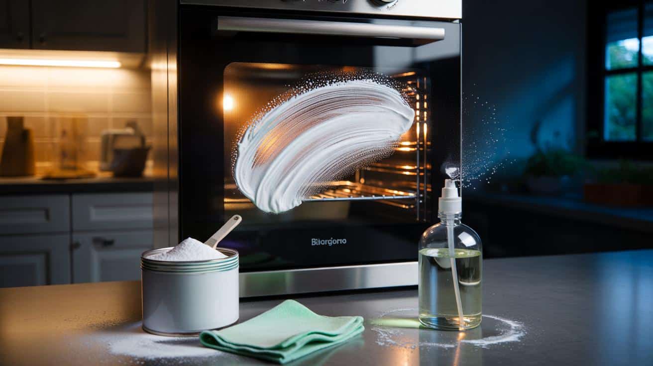 "Stop scrubbing" — The 60p pantry staple that dissolves oven grease while you sleep.