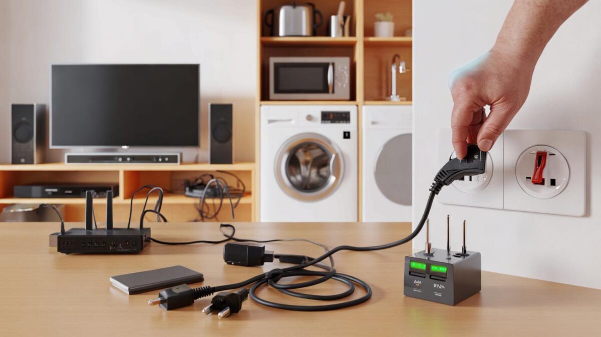 "The Great Switch-Off" — 5 common home appliances you should unplug before going on holiday.